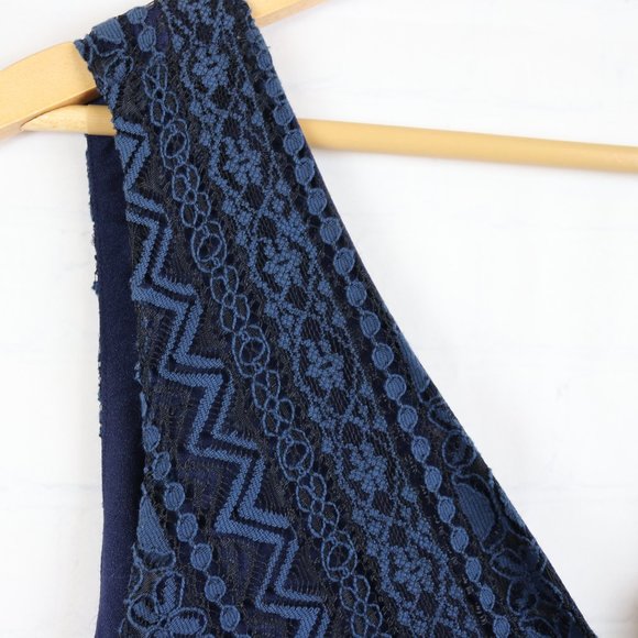 NWT!! Dillard’s Gianni Bini Party Cocktail Lace Dress Open Back M - Picture 7 of 14